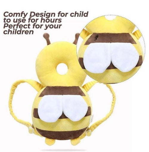 BABY HEAD PROTECTOR CUSHION PILLOW(HONEY BEE)